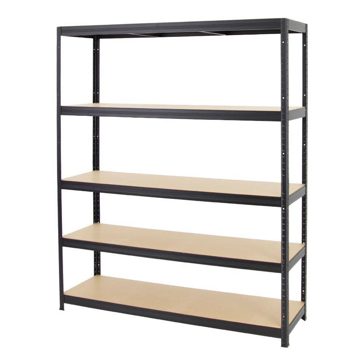 SCHWERLASTREGAL Giant Elephant 2er-Set mit 2x 180x150x45 cm Fachlast 200 kg Schwarz - Schwarz, Metall (300/180/45cm) - PROREGAL