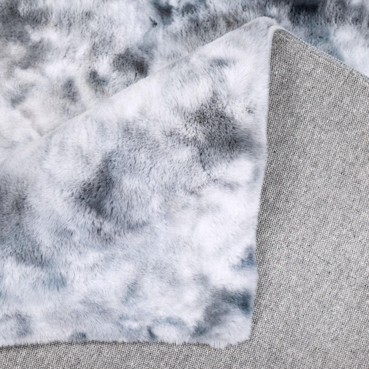 HOCHFLOR-TEPPICH Toledo 500 Grau 120x170 cm - Grau, Textil (120/170cm) - carpet city