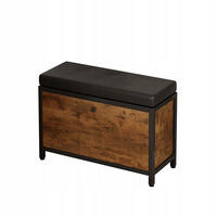 SCHUHSCHRANK braun 30/80/51 cm - Braun, Holzwerkstoff (80/51/30cm)