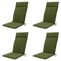 GARTENSTUHLKISSEN Moos 120/50 cm 4er-Set - Dunkelgrün, Textil (50/8/120cm) - Madison