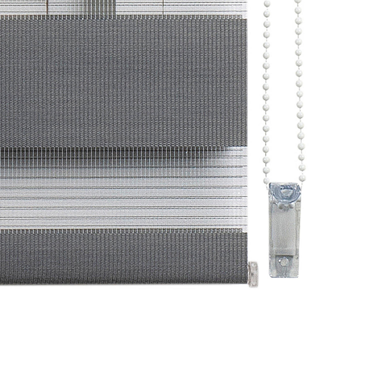 DOPPELROLLO Silber, 90 cm x 180 cm - Silberfarben, Kunststoff (90/180cm) - STORESDECO