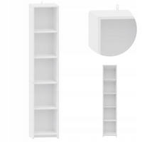 BÜCHERREGAL ALTIVO REG 36 Weiß 36/35,9/183,5 cm - Weiß, Holzwerkstoff (36/183.5/35.9cm) - Matkam Möbel