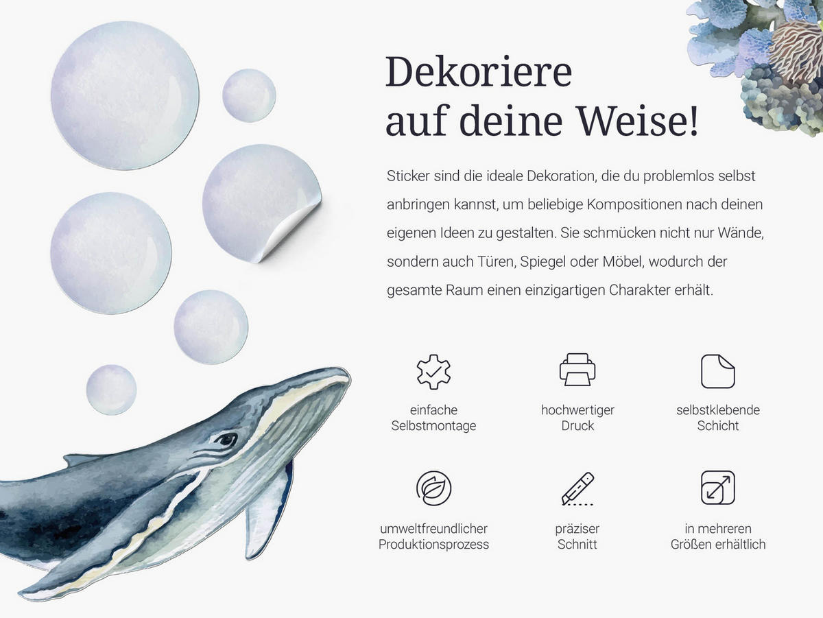 WANDAUFKLEBER 80x144cm - Hasenland - Multicolor, Kunststoff (80/144/0.1cm) - Wallfluent