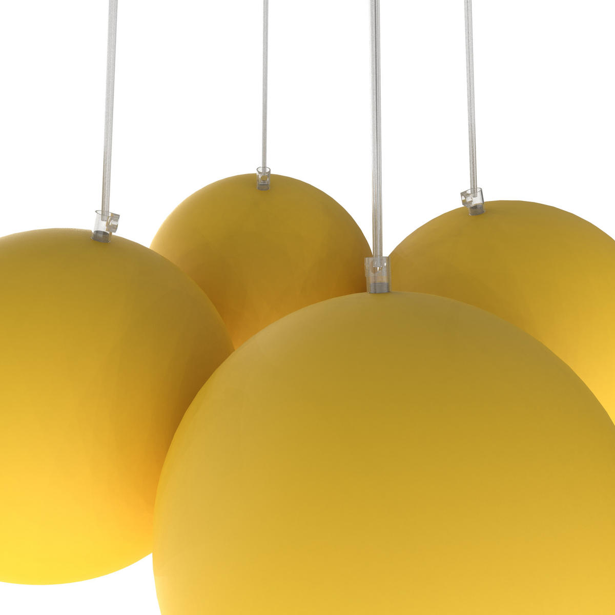 HÄNGELEUCHTE - Gelb, Metall (25/25/20cm) - Lumicom