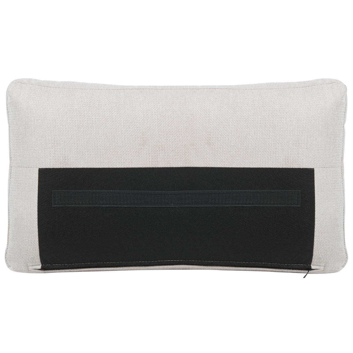 SESSEL hellbeige Nurmo - Dunkelbraun/Beige, Textil (86/78/74cm) - Beliani