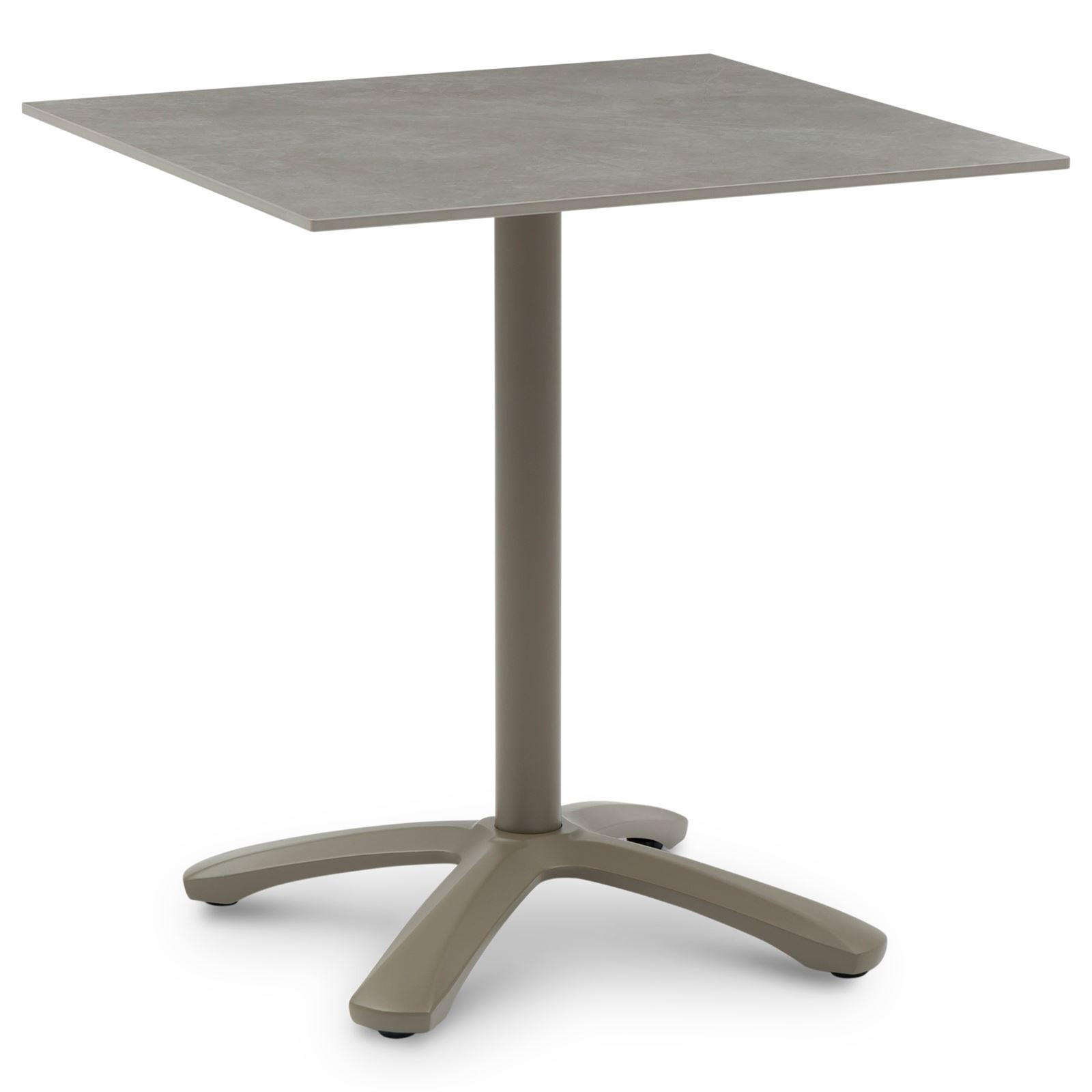 GARTENTISCH MASA - Champagner, Metall (70/70/74cm) - IDIMEX