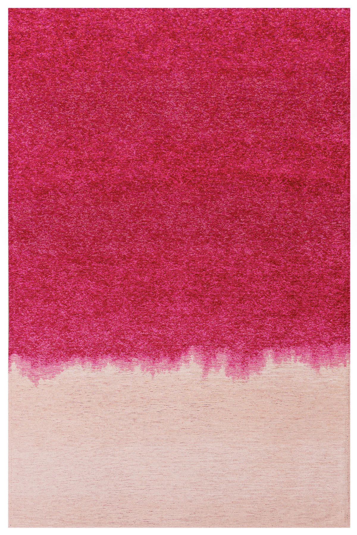 TEPPICH modern Flachgewebe BURST Rosa 240 x 340 cm - Pink, Textil (240/340cm) - Novatrend