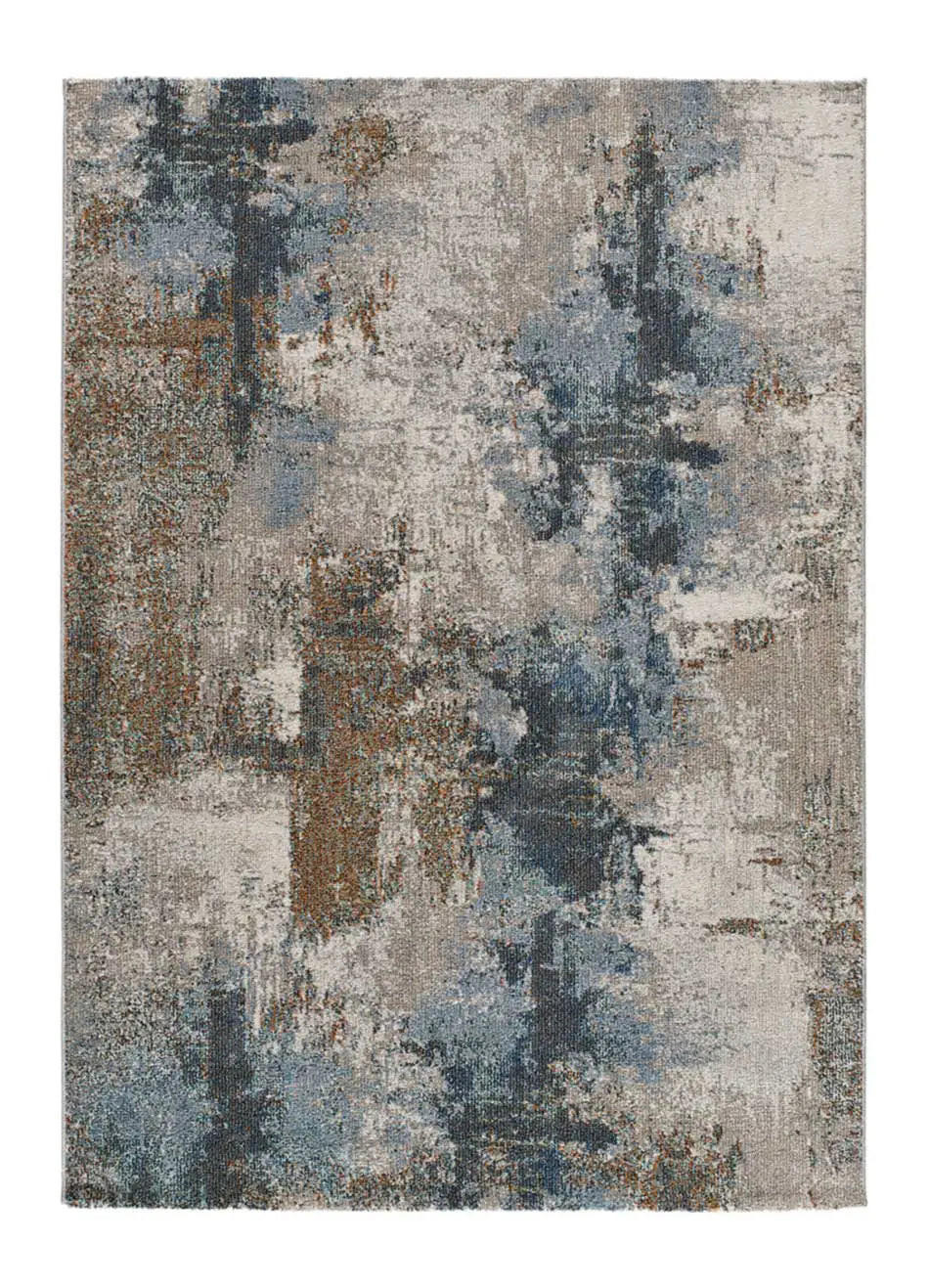 IN- & OUTDOOR-TEPPICH Blau / Braun Salsa 160/230 cm - Blau/Braun, Textil (160/230cm) - Atticgo