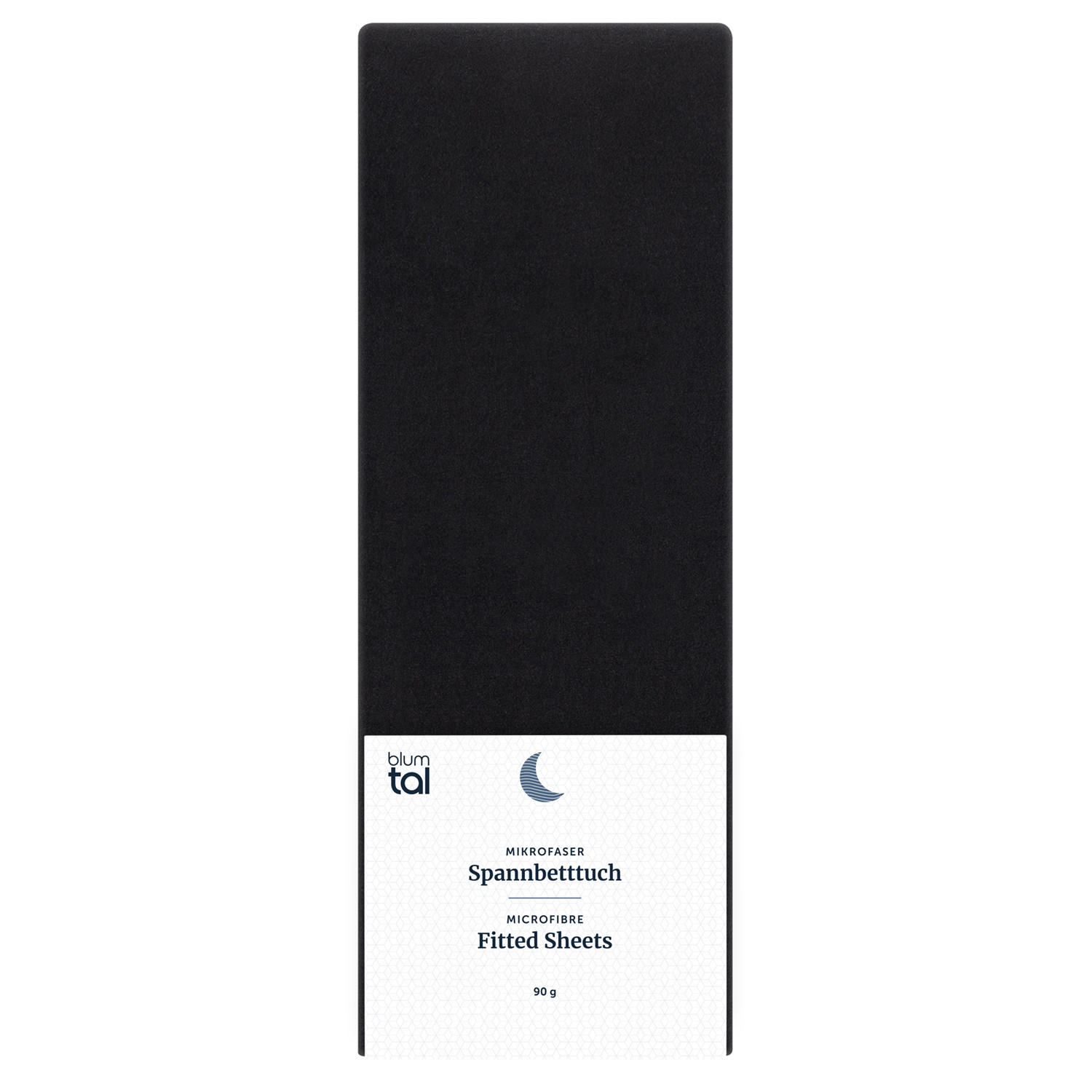 SPANNBETTLAKEN 140/190/30 cm Schwarz - Schwarz, Textil (140/190cm) - Blumtal