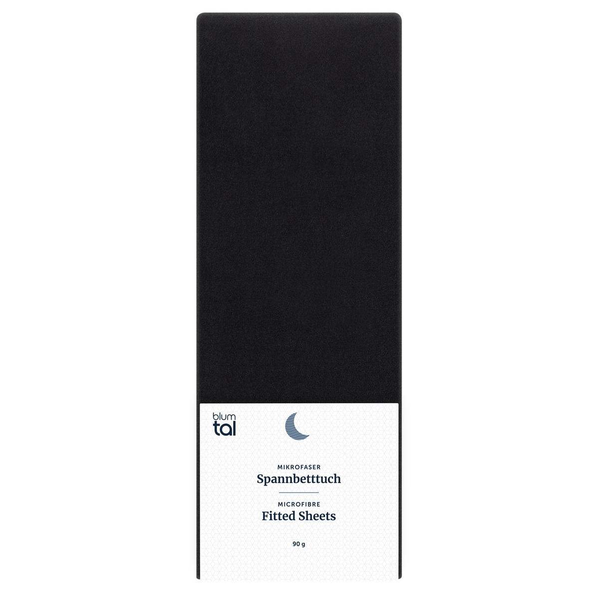 SPANNBETTLAKEN 140/190/30 cm Schwarz - Schwarz, Textil (140/190cm) - Blumtal