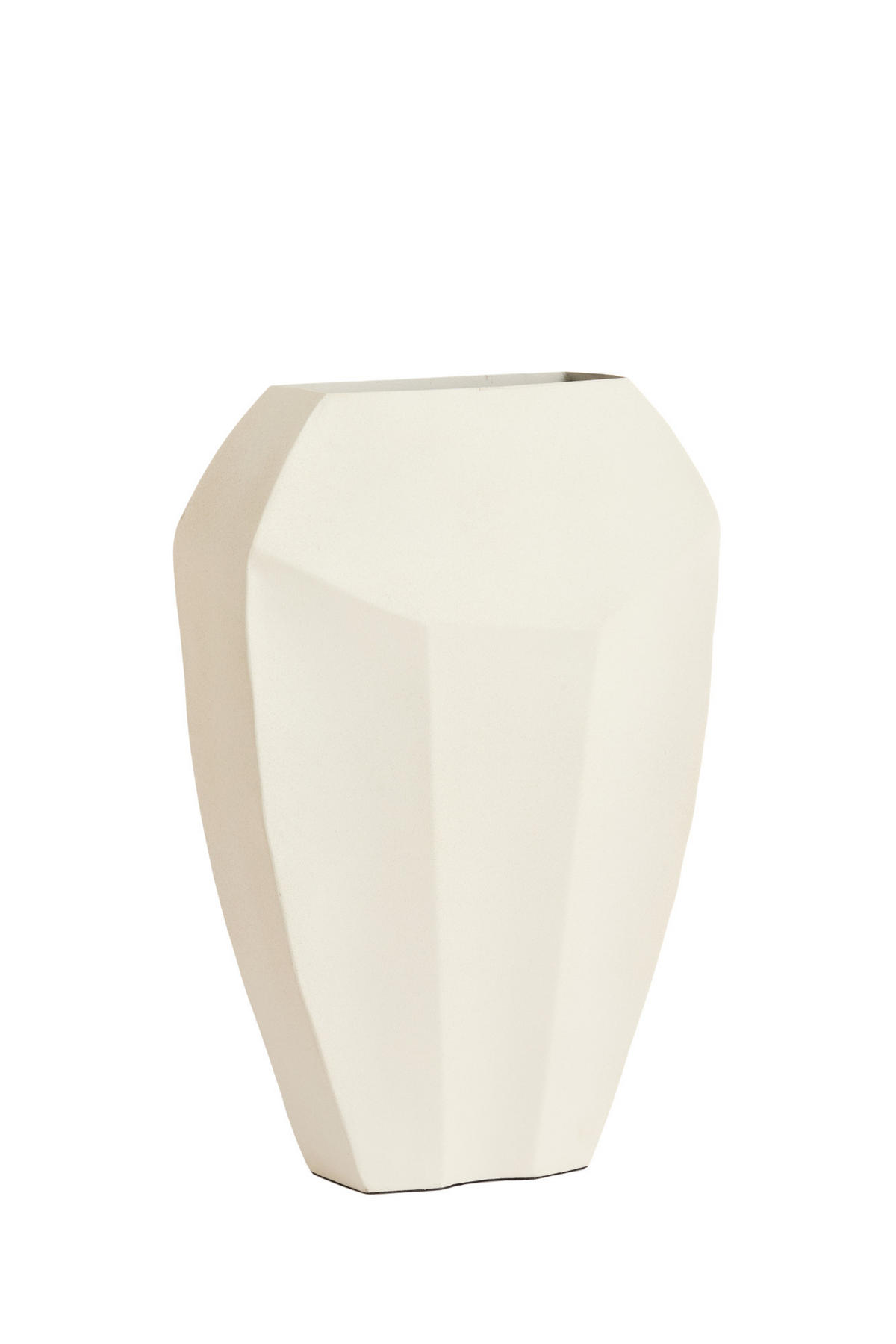 VASE Cordoba Weiß 30/13/45 cm - Weiß, Metall (45cm) - Light & Living