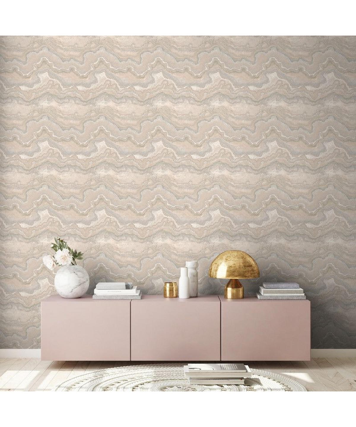 VLIESTAPETE Beige 53/1005 cm - Beige, Textil (53/1cm) - KUNSTLOFT