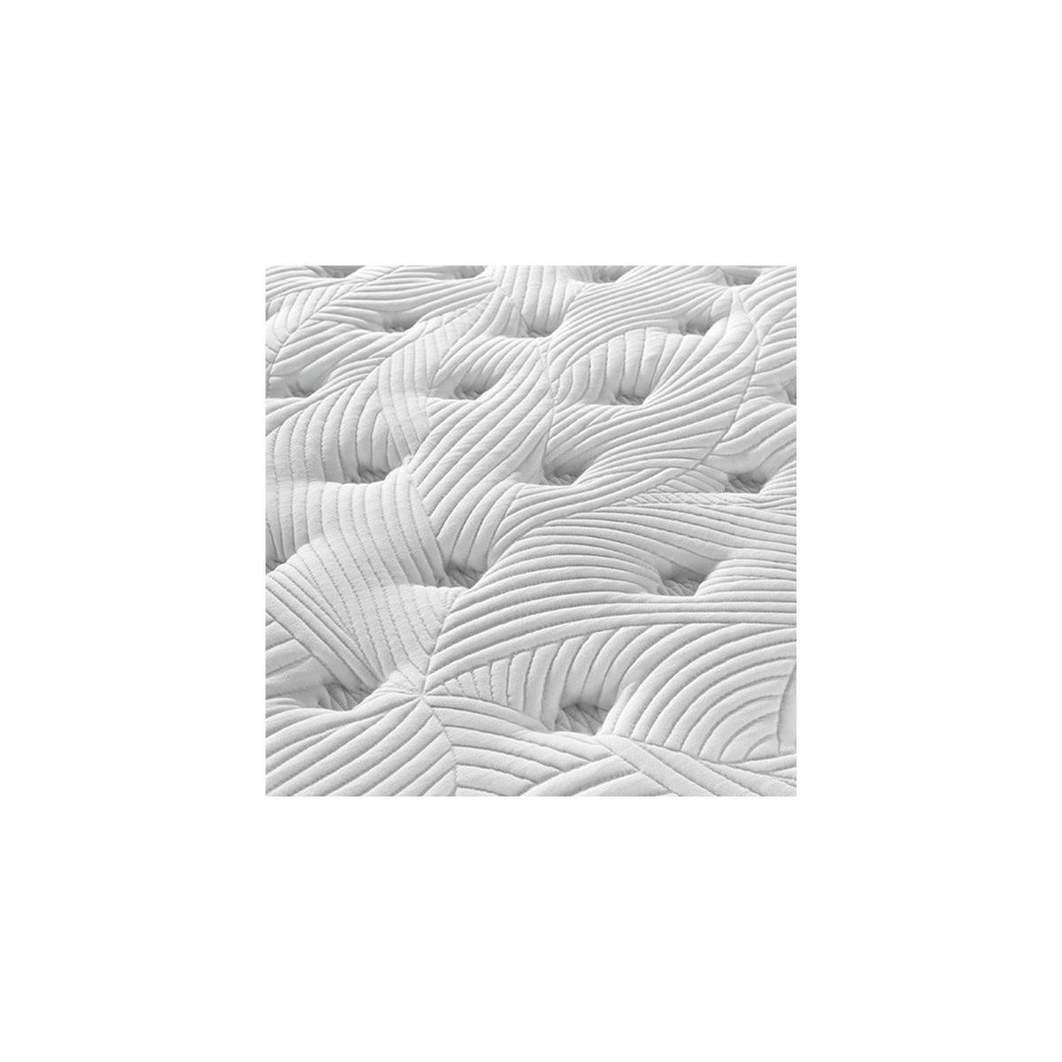 MATRATZE OLITO CASSIE 180x200 cm Federkern und Formgedächtnis - Weiß, Textil (180/200cm) - Weber Industries