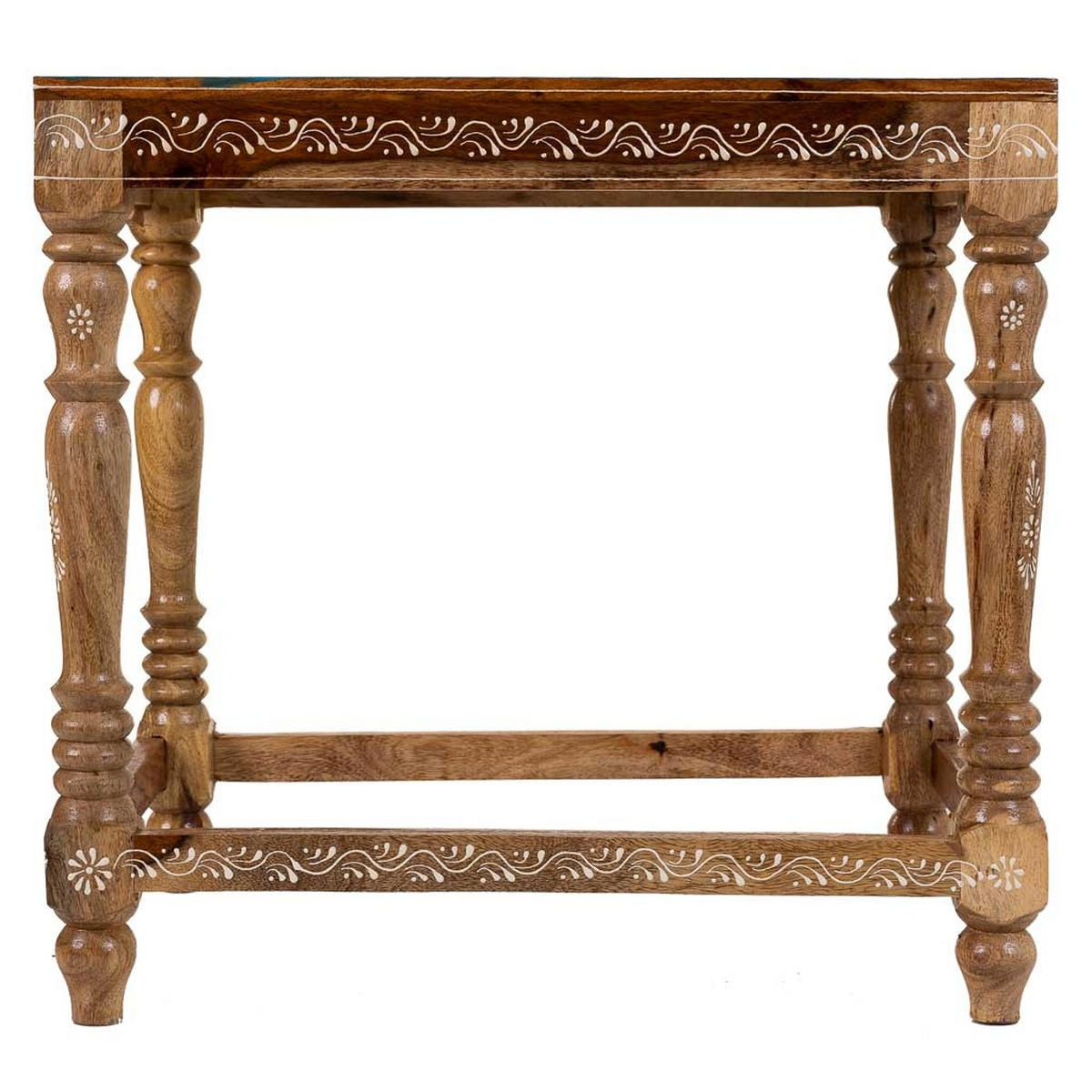 TISCH aus Holz, braun, 48x33x46cm - Braun, Holz (33/48/46cm) - Wanderlust