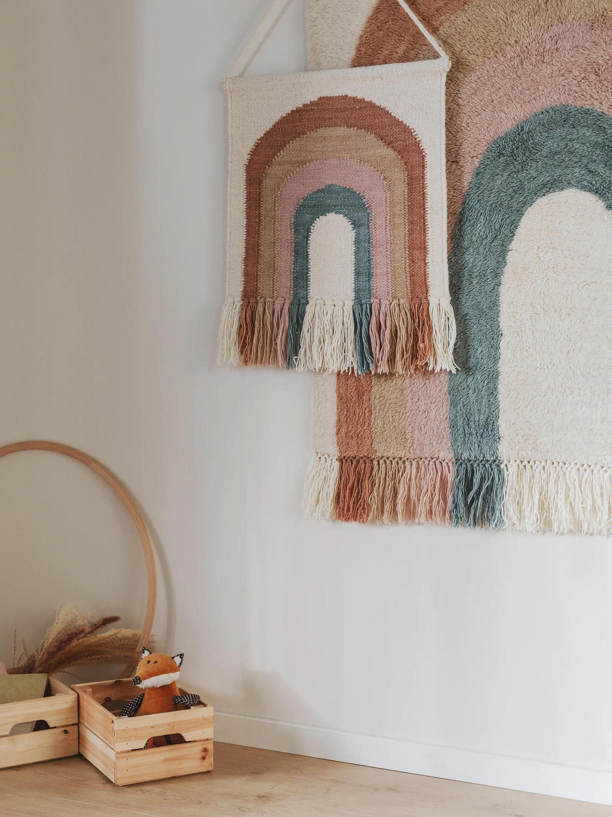 KINDERTEPPICH Rainbow Multicolor 80x120 cm - Multicolor, Naturmaterialien/Textil (80/120cm) - Lytte