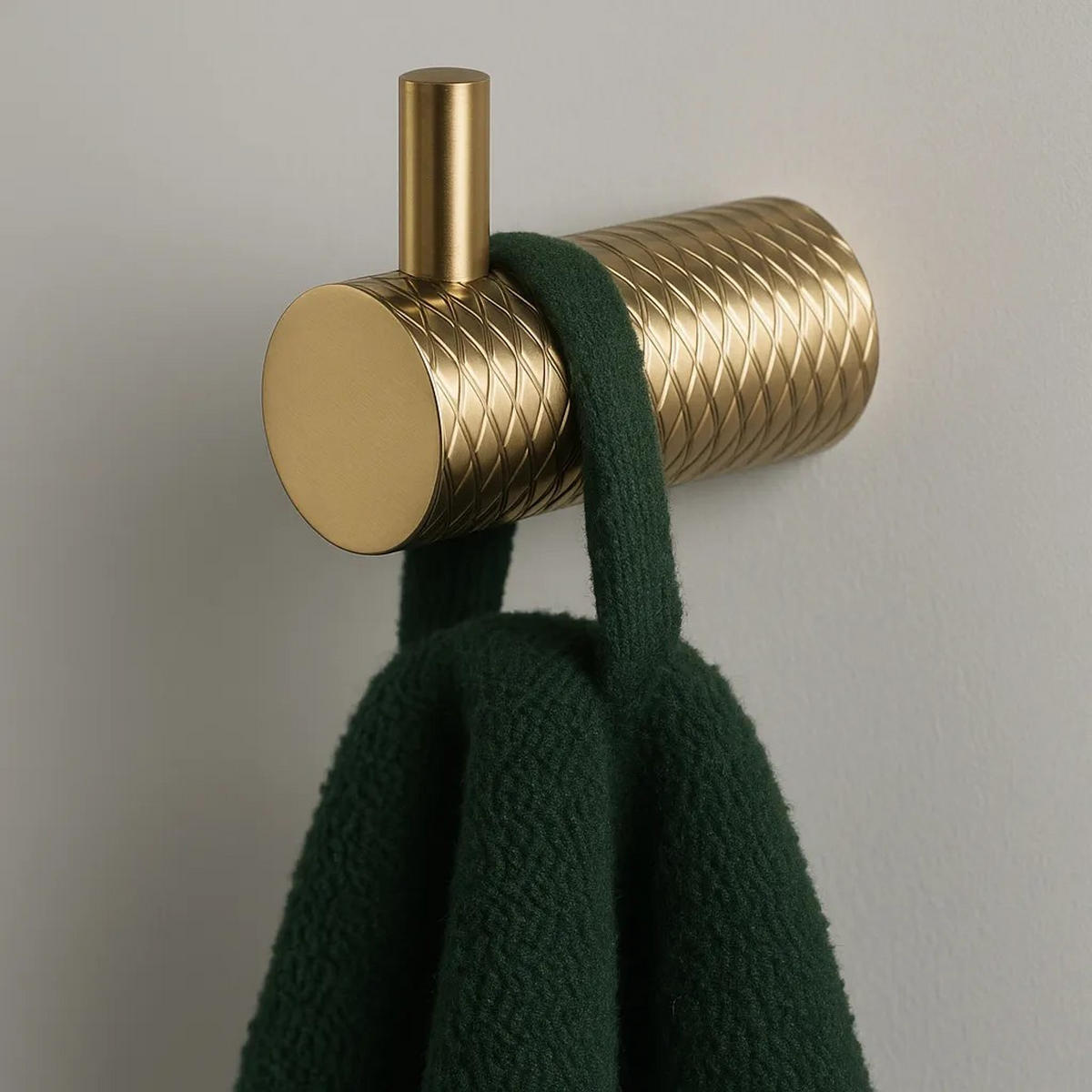 HANDTUCHHALTER Rea 9706 Prism Brush Gold - Goldfarben, Metall (3/5/5cm) - REA
