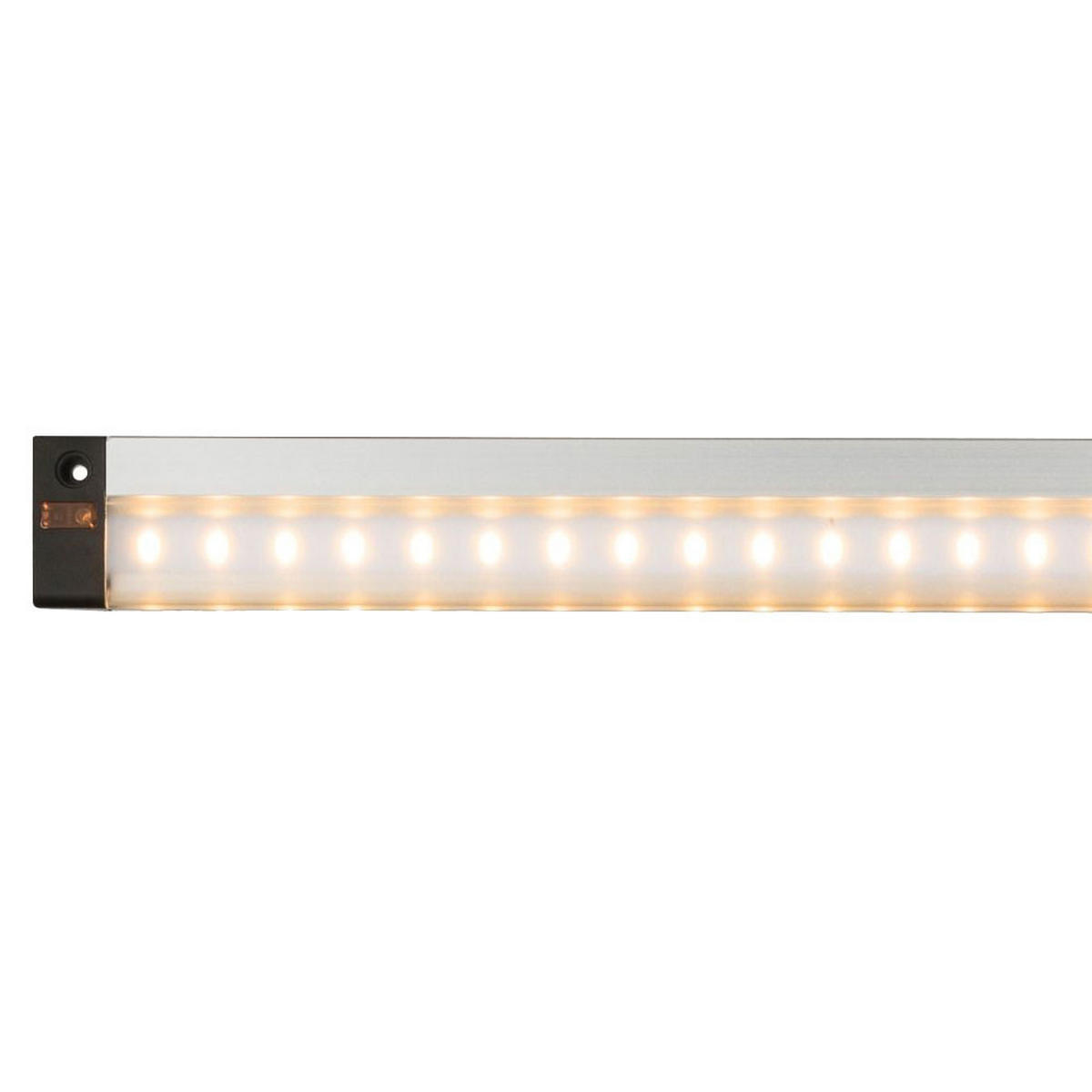 LED WANDLEUCHTE Aluminium Silber - Silberfarben, Metall (2.9/1/30cm) - Globo Lighting