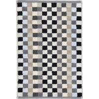 HANDTÜCHER UNIQUE KARO 942 ANTHRAZIT - 77 - Grau, Textil (30/50cm) - Cawö