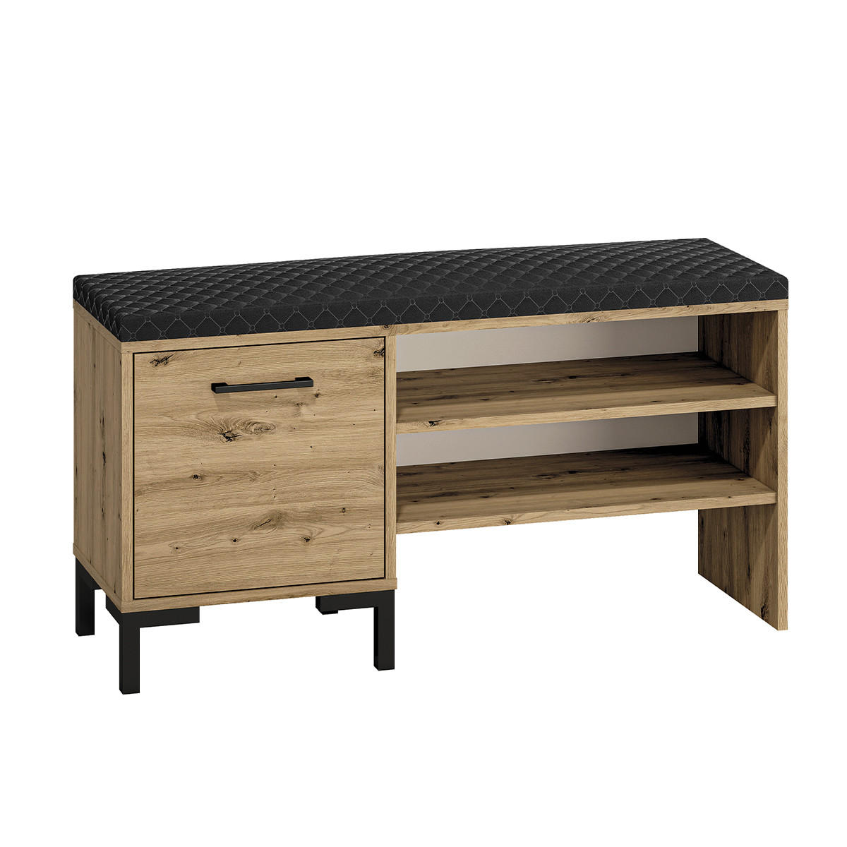 SCHUHMÖBEL Liora Holz - Braun, Holzwerkstoff (105/54/34cm) - Petits-meubles