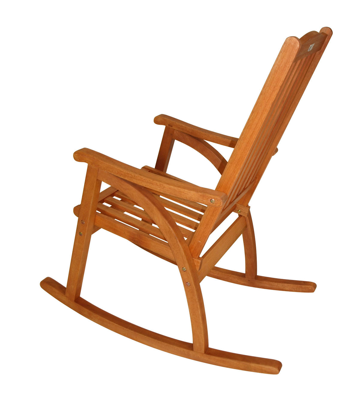 SCHAUKELSTUHL Sidny aus Eukalyptusholz - Braun, Holz (58/118/100cm) - TPFGarden