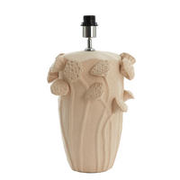 LAMPENFUSS Lavci Weiß 28,5/27,5/36,5 cm - Weiß, Keramik (28.5/27.5/36.5cm) - Light & Living