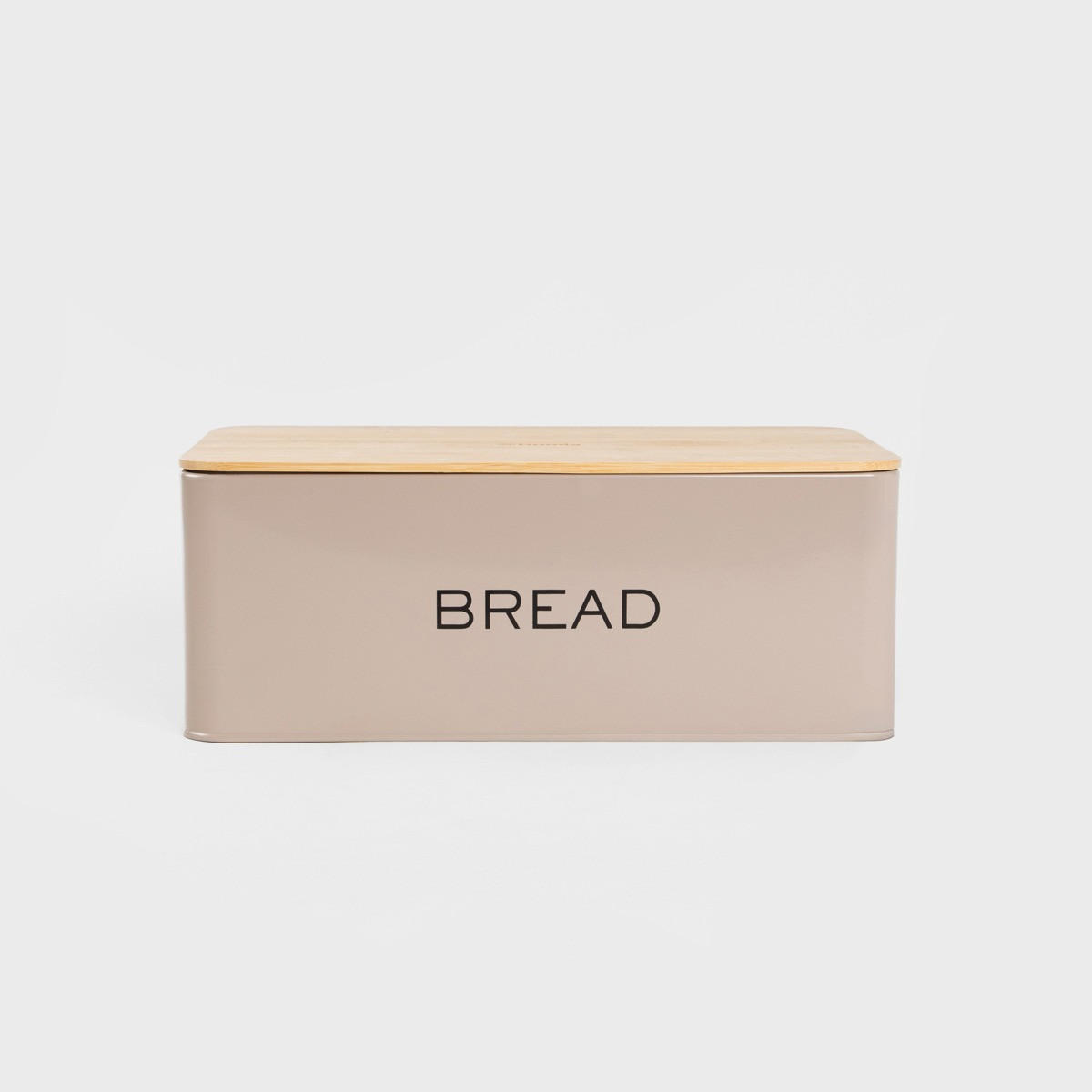 BROTKASTEN Kine taupe 30/18 cm - Taupe, Metall (18/12/30cm) - Homla