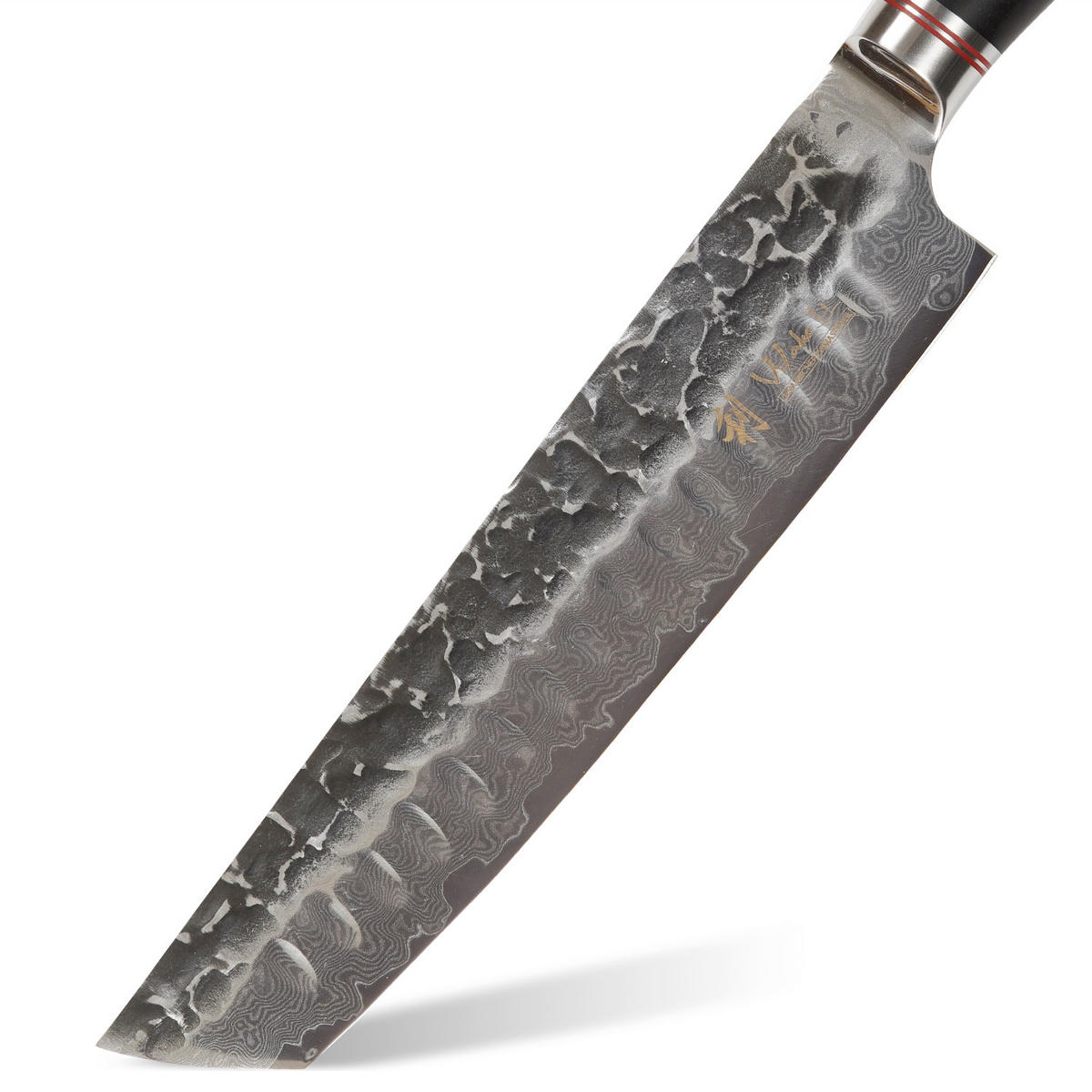 FLEISCHMESSER 20 cm - Schwarz, Holz/Metall (34cm) - Wakoli