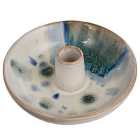 KERZENHALTER Aquarelle - Beige, Keramik (13/5/13cm) - Butlers