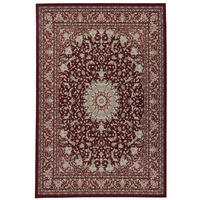 FLACHWEBTEPPICH Flomi Garden 60x90 cm - Rot, Textil (60/90cm) - THEKO