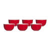 MÜSLISCHALEN Doppio Rot ø 14 cm 6er Set - Rot, Keramik (14cm) - Ritzenhoff Breker