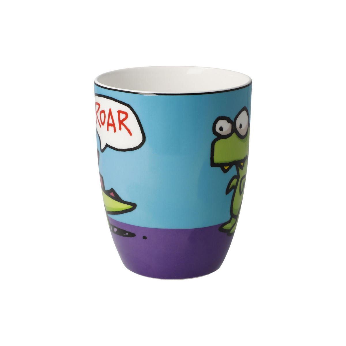 KÜNSTLERTASSE Ed Eck - Roar, Fine Bone China, Bunt, 400 ml - Multicolor, Keramik (0.4L) - Goebel