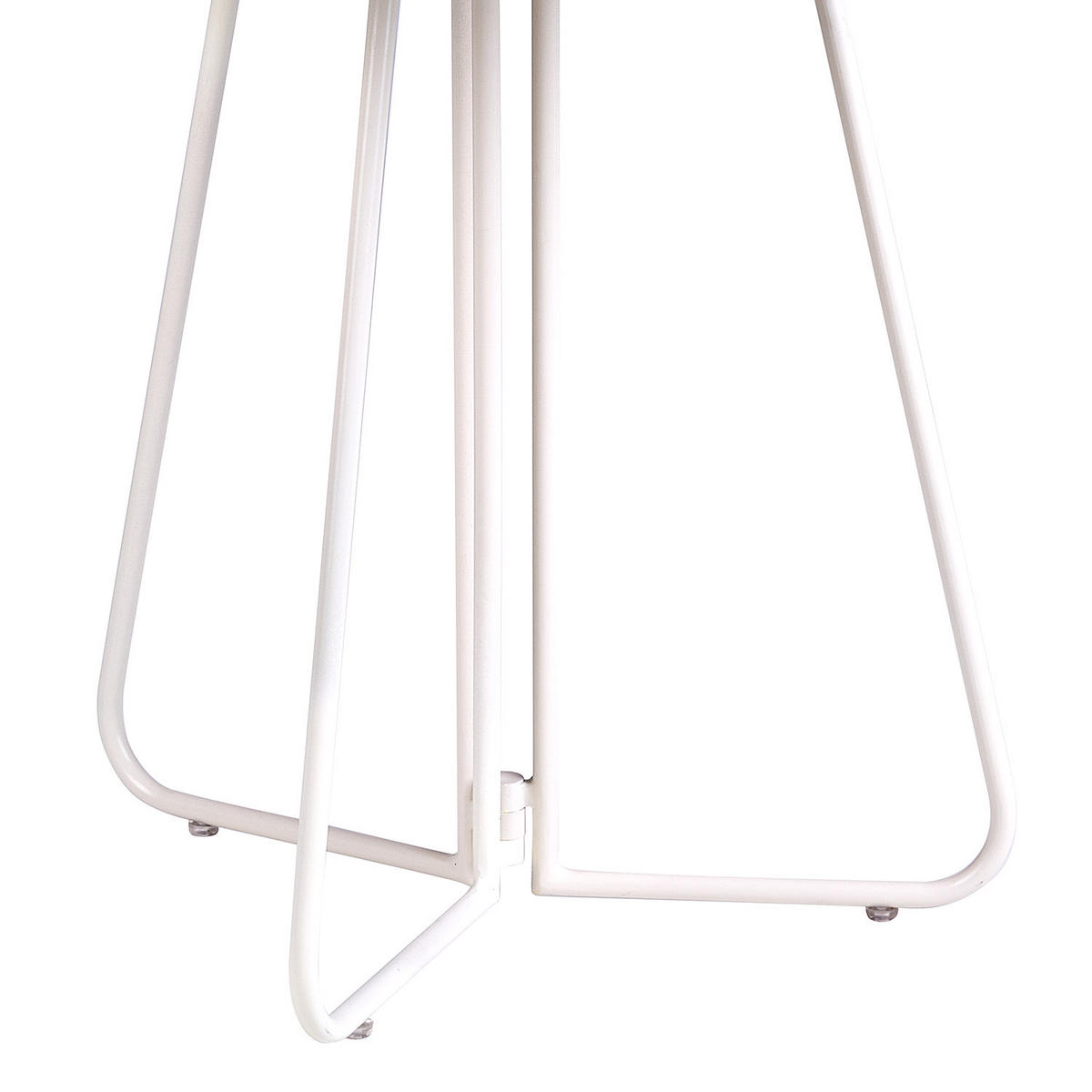 BEISTELLTISCH Porter mit Griff - Creme, Metall (45/45/53cm) - BUTLERS