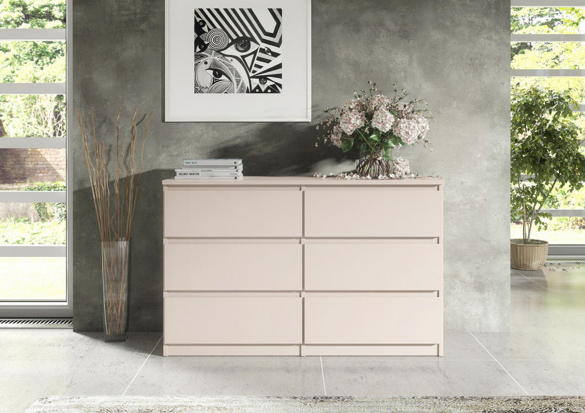 KOMMODE Kaschmir 100/79/39 - Kaschmir, Holzwerkstoff (100/79/39cm) - RAUMHIRSCH FURNITURE