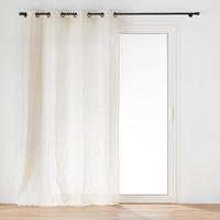 FENSTERVORHANG Leinenoptik Logan 140/260 cm - Beige, Textil (260/140cm) - Douceur d´intérieur