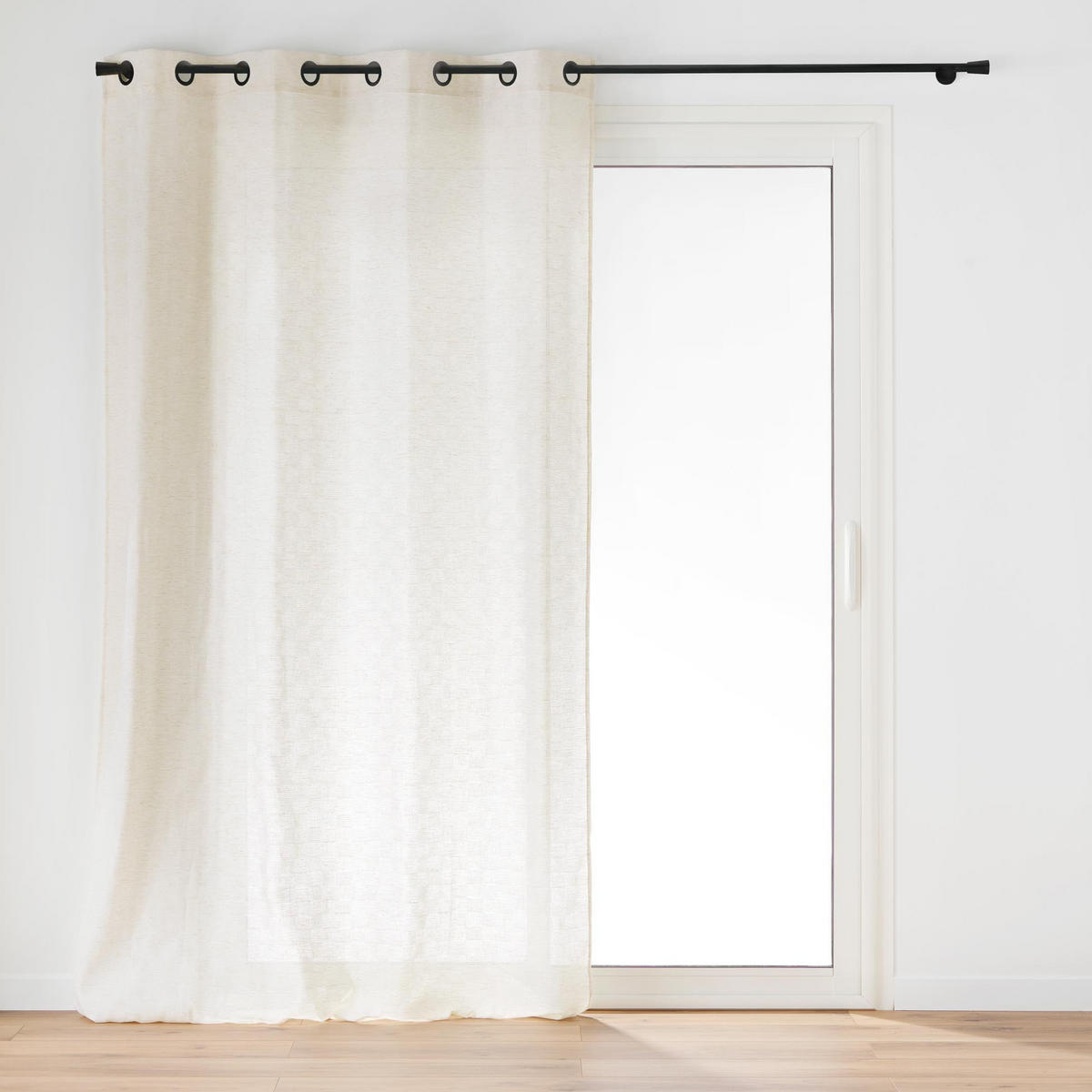 FENSTERVORHANG Leinenoptik Logan 140/260 cm - Beige, Textil (260/140cm) - Douceur d´intérieur