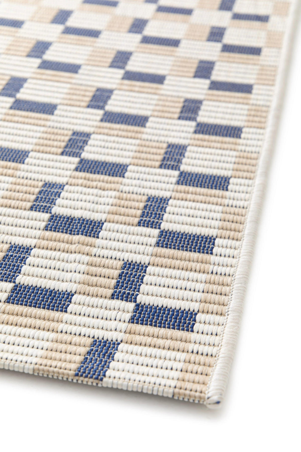 DESIGN Teppich für Innen und Außen blau - Blau, Textil (160/230cm) - AFK Living