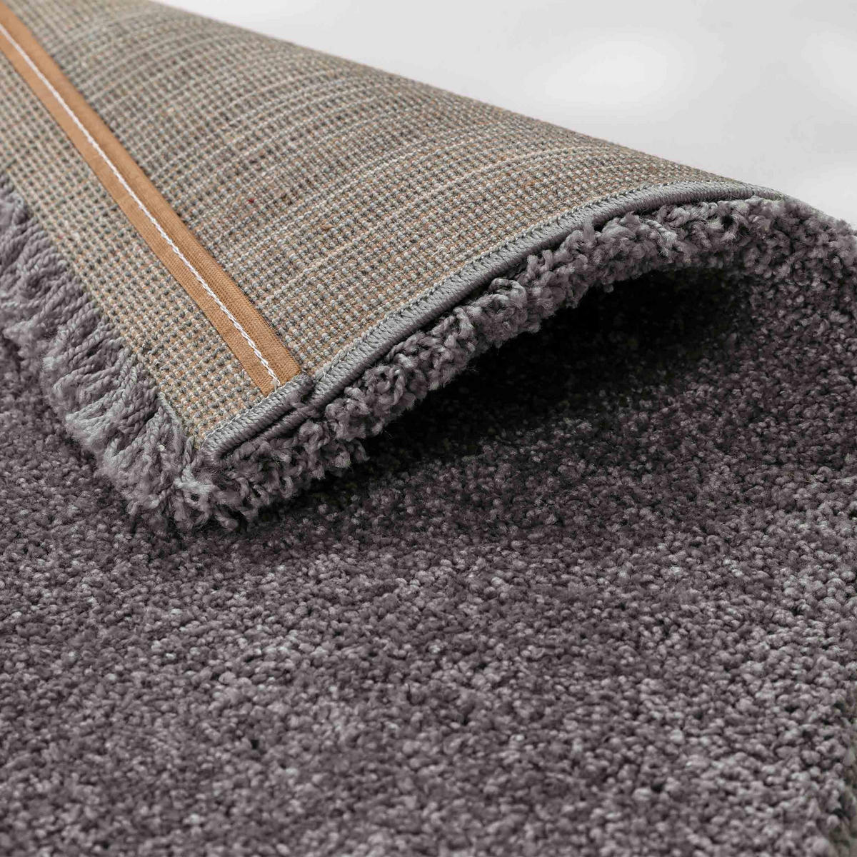 KOBEREC s vysokým vlasom LEVERAGE - sivá, textil/prírodné materiály (133/190cm) - Schöner Wohnen