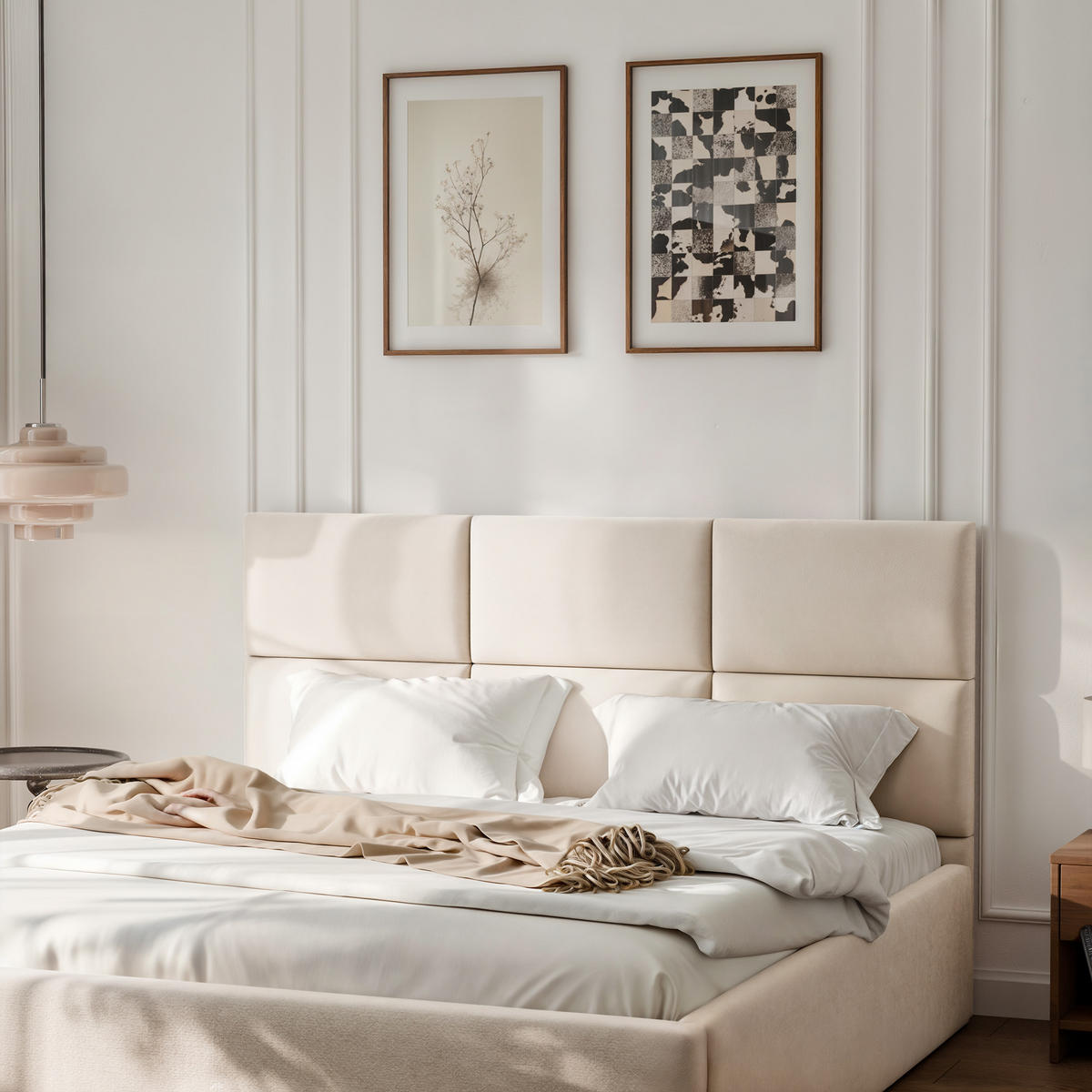POLSTERBETT FORS 160/200 cm Bettkasten, Beige - Beige, Holzwerkstoff/Textil (160/200cm) - Idohome