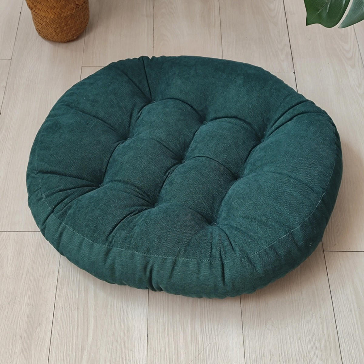 GARTENHOCKERAUFLAGE 55/55 cm - Grün, Textil (55/55cm) - Authentics