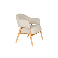 SESSEL Indy Hellgrau/ Beige - Beige, Textil (64/76.5/66.5cm) - Housecraft Living