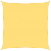 SONNENSEGEL 160 g/m² Beige 5x5 m HDPE - Beige, Textil (500/500cm) - furnicato