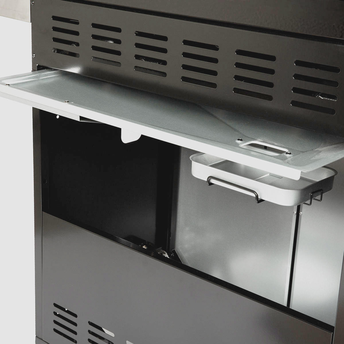 GASGRILL BLACK 4+1 - Schwarz, Metall (140/115/50cm) - TAINO