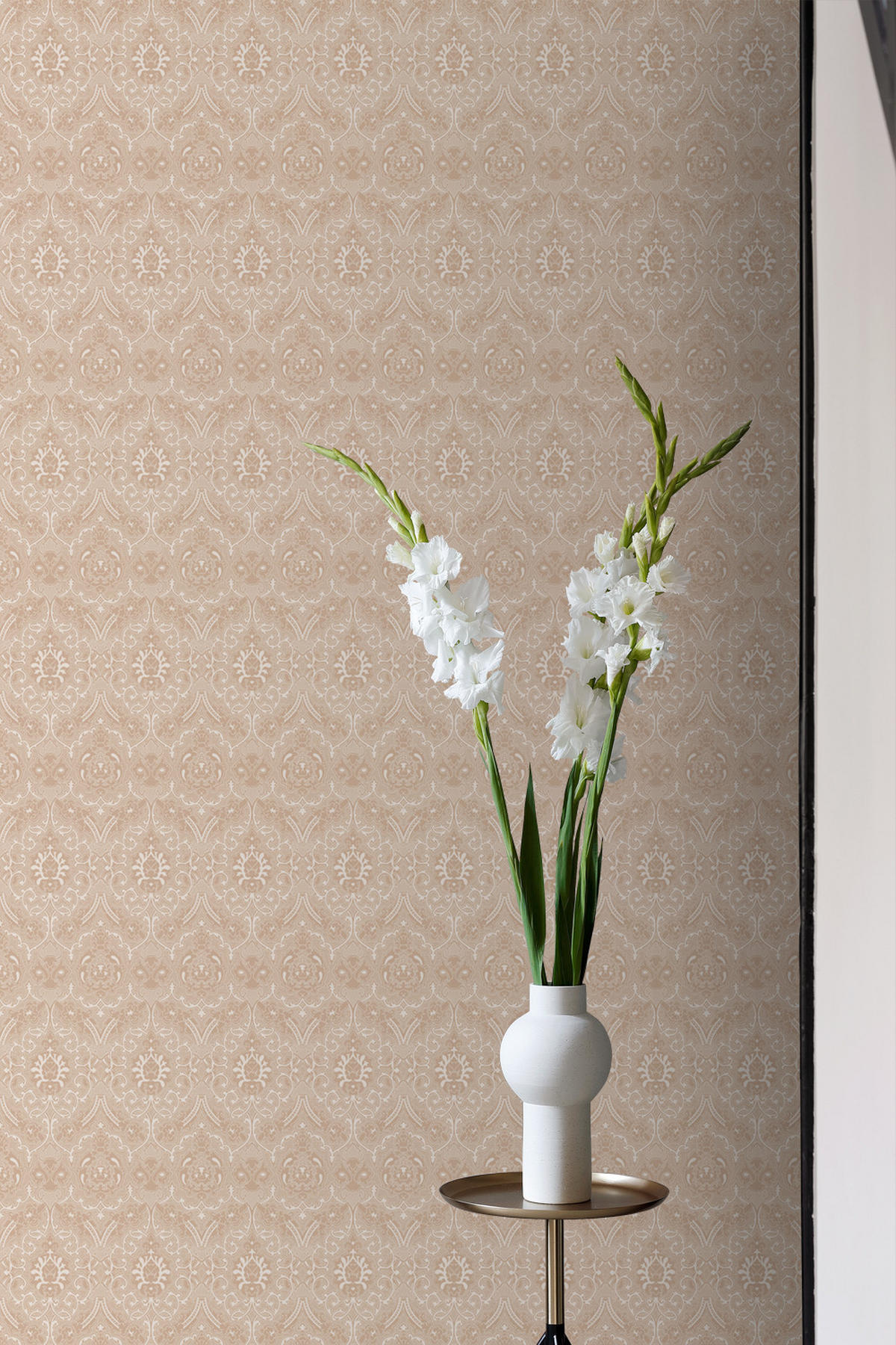 TAPETE Ornamente 50 x 900 cm - Pink, Papier (50/900cm) - ESTAhome