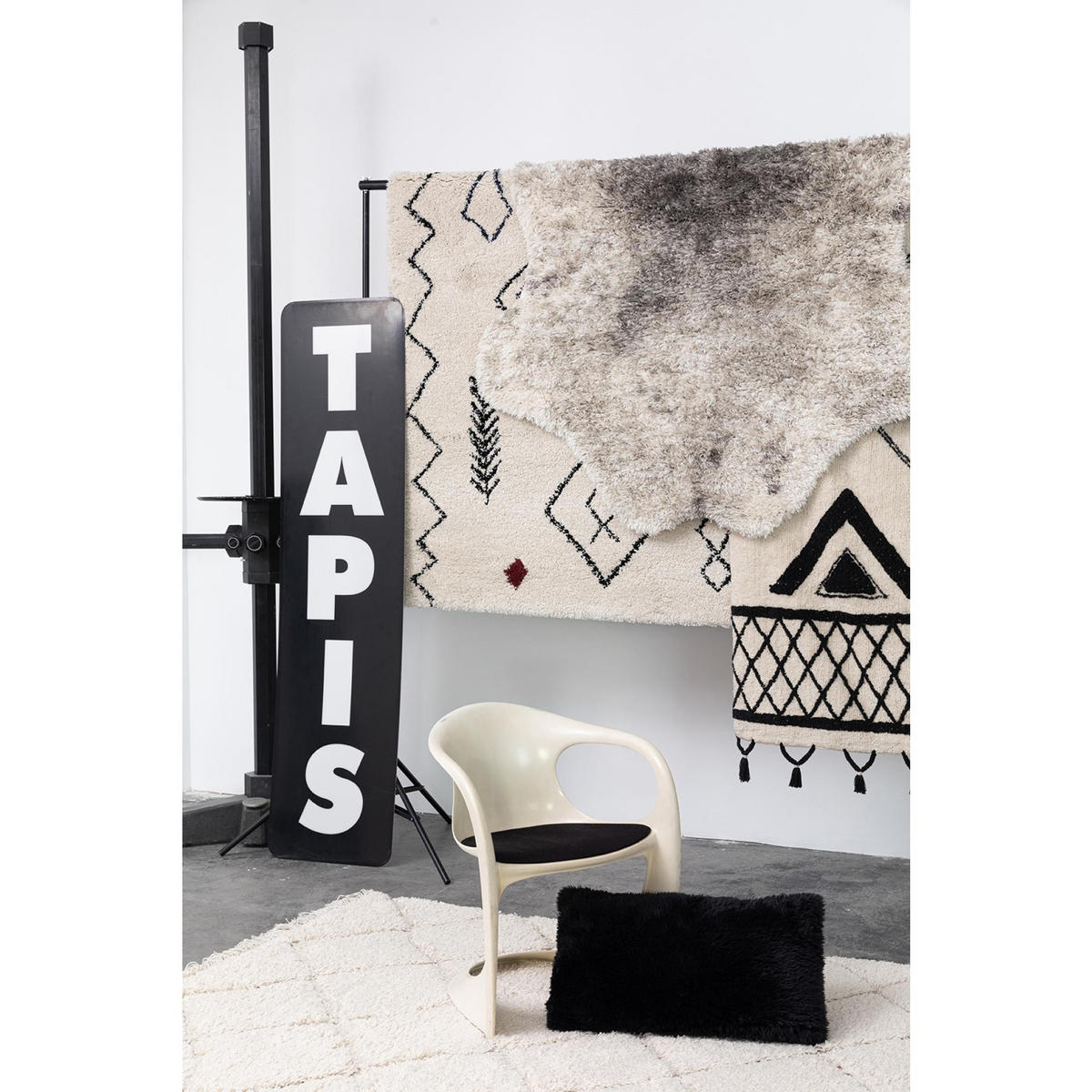 TEPPICH Berry 2 schneeweiß 200 x 290 cm - Weiß, Textil (200/290cm) - Vivaraise