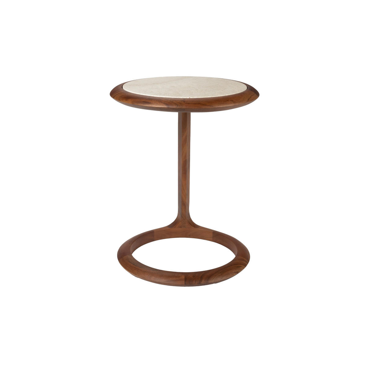 BEISTELLTISCH Doppio Braun - Braun, Holz (41/45/55cm) - Zuiver