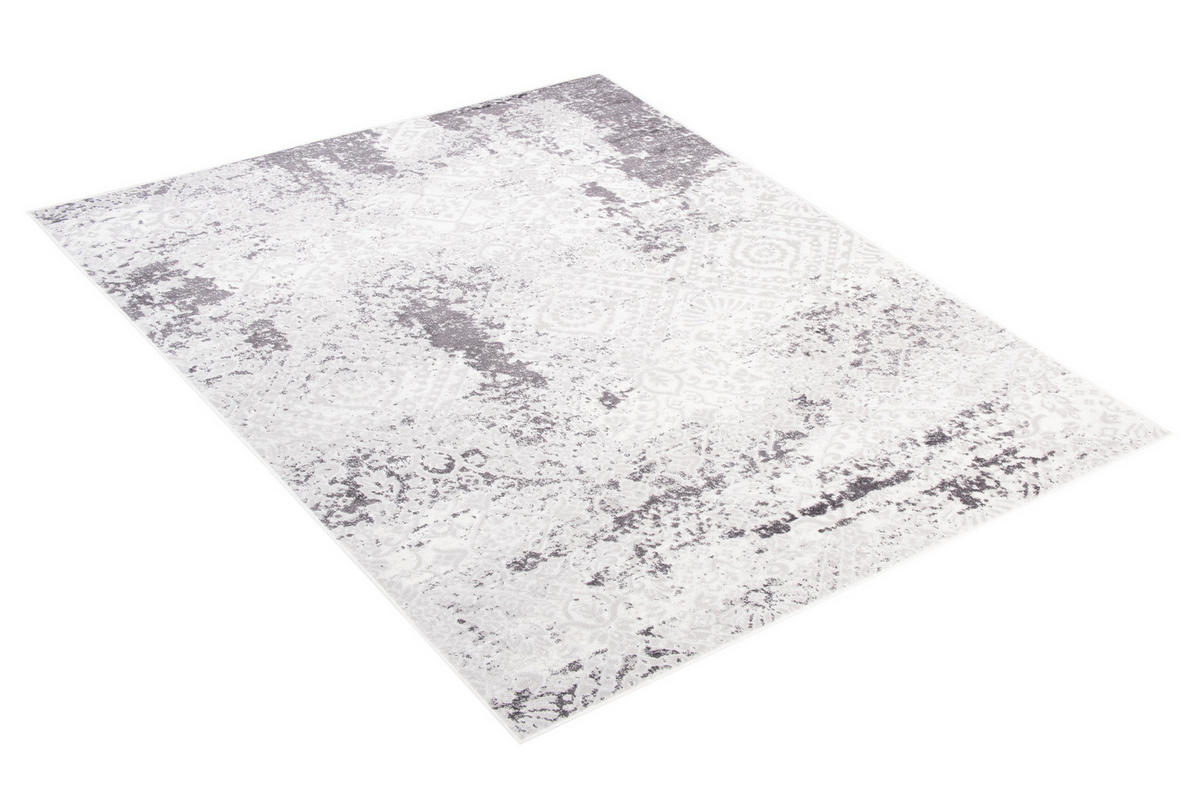 TEPPICH SKY Hellgrau 250 x 350 cm - Hellgrau, Kunststoff (250/350cm) - Tapiso