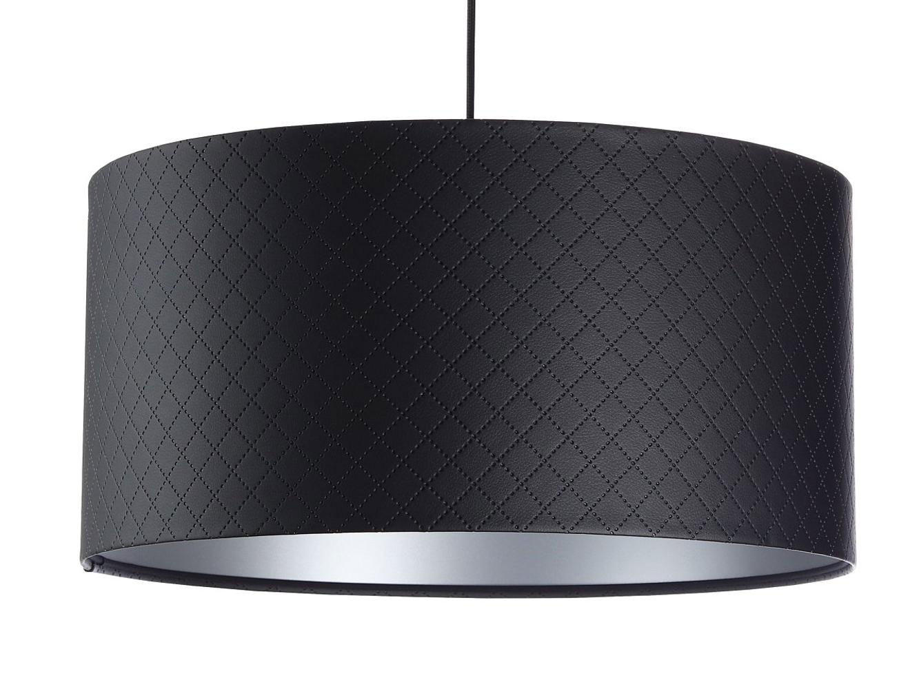 HÄNGELEUCHTE Schwarz 60/30 cm - Silberfarben/Schwarz, Kunststoff (60/1.1/30cm) - ONZENO