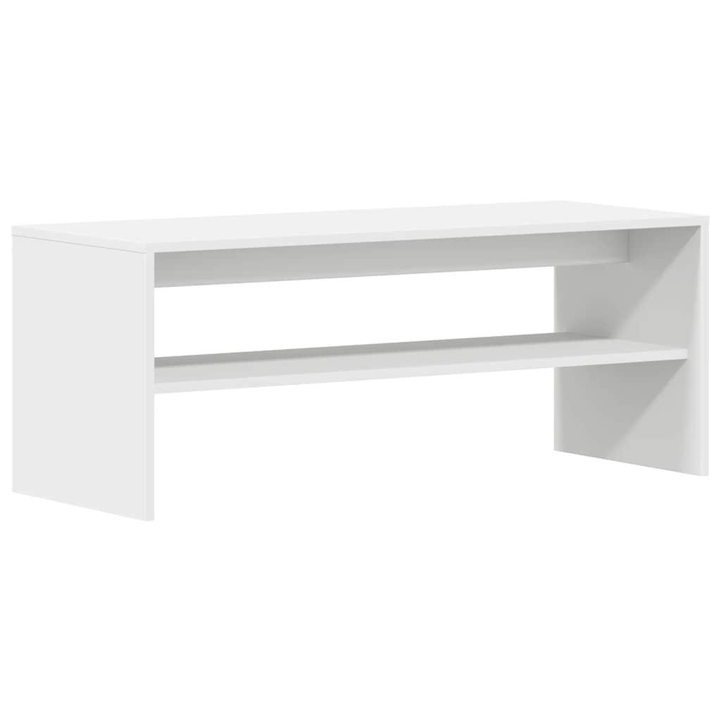 vidaXL Monitorständer Weiß 100x40x40 cm