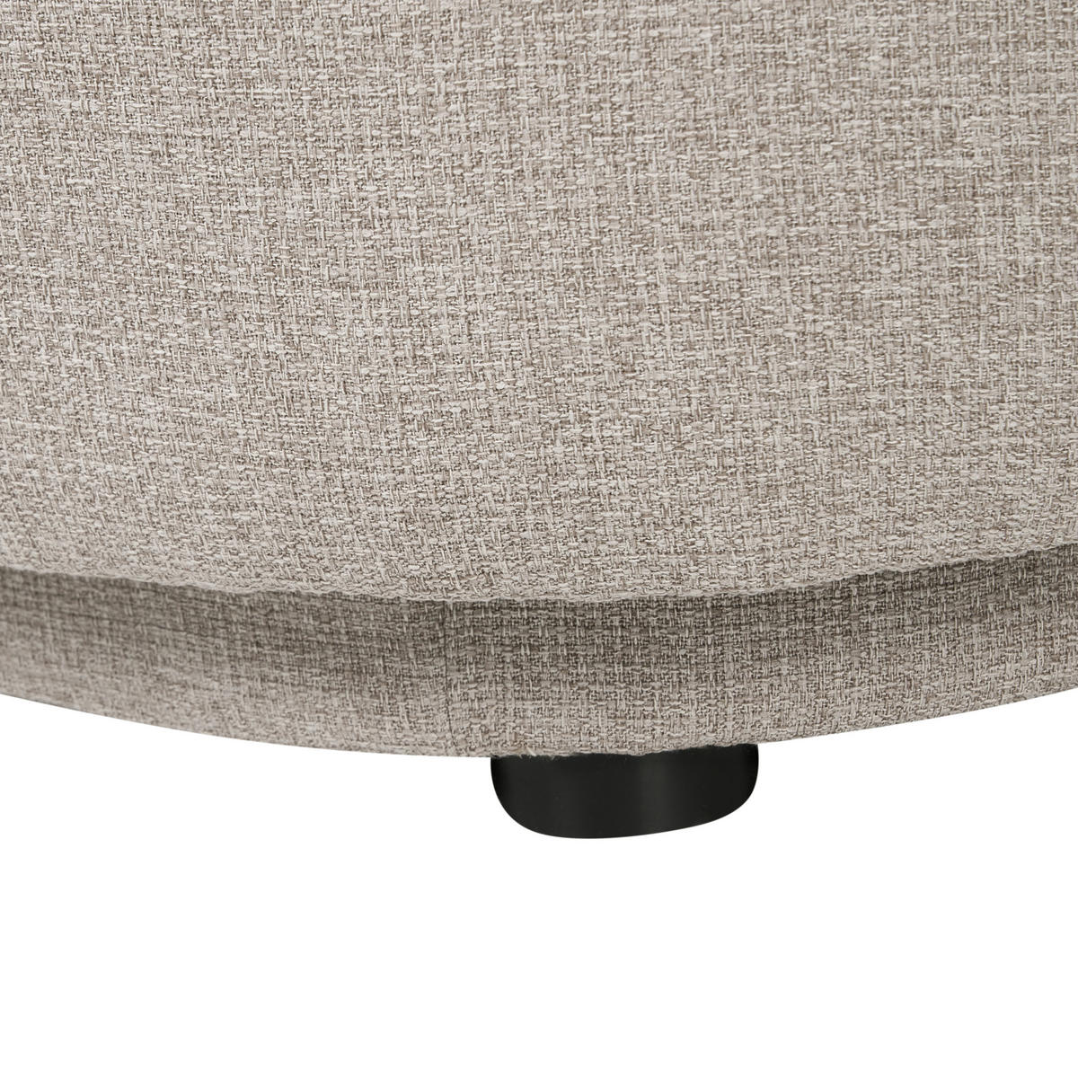 2-SITZER-SOFA Stoff Beige Lovberg - Beige, Textil (138/74/80cm) - Beliani