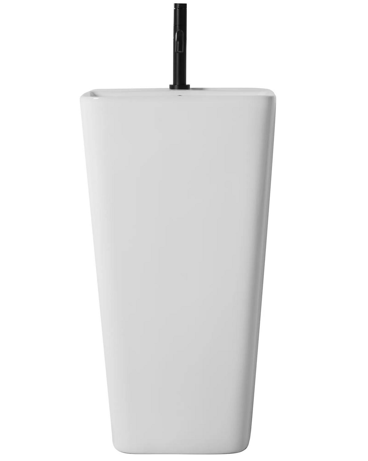 STANDWASCHBECKEN Rea Aris - Weiß, Keramik (37.5/83/44cm) - REA